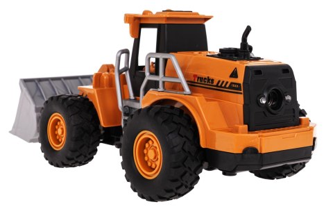 Spychacz z Funkcją Świateł i Dymu Auto samochód zdalnie sterowany