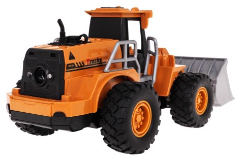 Spychacz z Funkcją Świateł i Dymu Auto samochód zdalnie sterowany