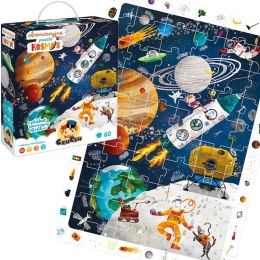 CzuCzu Obserwacyjne puzzle Kosmos 60 elementów +plakat edukacyjny