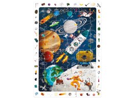 CzuCzu Obserwacyjne puzzle Kosmos 60 elementów +plakat edukacyjny