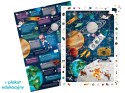 CzuCzu Obserwacyjne puzzle Kosmos 60 elementów +plakat edukacyjny