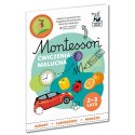 Kapitan Nauka Ćwiczenia malucha 2-3 lat Montessori łamigłówki gra