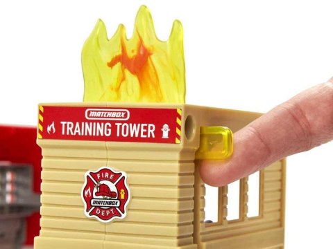 Mattel Matchbox Zestaw Straż Pożarna + Auto Jednostka Strażacka ZA5526 Mattel Matchbox Zestaw Straż Pożarna + Auto Jednostka Strażacka ZA5526