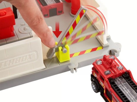 Mattel Matchbox Zestaw Straż Pożarna + Auto Jednostka Strażacka ZA5526 Mattel Matchbox Zestaw Straż Pożarna + Auto Jednostka Strażacka ZA5526
