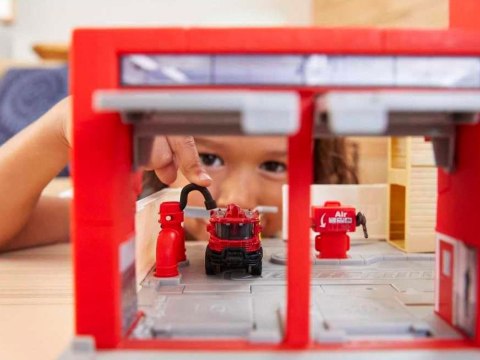 Mattel Matchbox Zestaw Straż Pożarna + Auto Jednostka Strażacka ZA5526 Mattel Matchbox Zestaw Straż Pożarna + Auto Jednostka Strażacka ZA5526