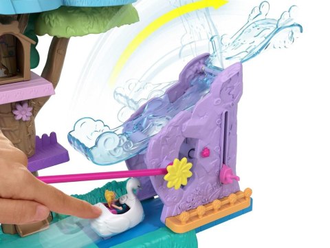 Mattel Polly Pocket Uroczy Domek na drzewie + laleczki zwierzątka