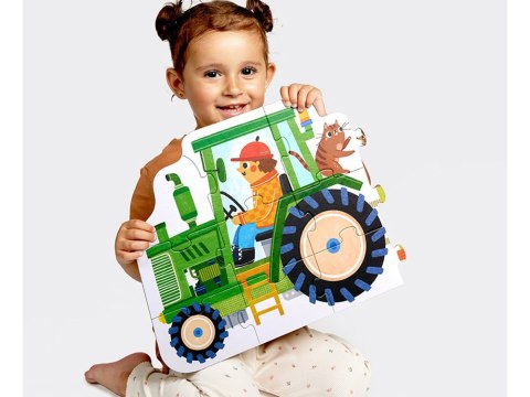 CzuCzu Moto puzzle Traktor moto puzzle dla dzieci 24 elementy CzuCzu Moto puzzle Traktor moto puzzle dla dzieci 24 elementy