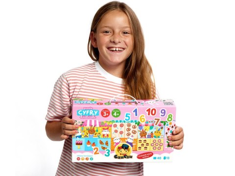 CzuCzu Puzzle Cyfry Króliczki nauka liczenia scenariusz zabaw ZA5556 CzuCzu Puzzle Cyfry Króliczki nauka liczenia scenariusz zabaw ZA5556