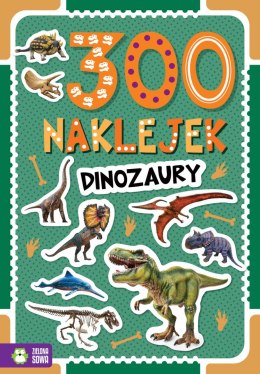 300 naklejek. Dinozaury