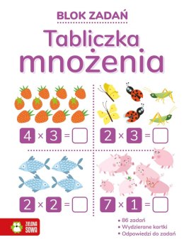 Blok zadań 6+. Tabliczka mnożenia