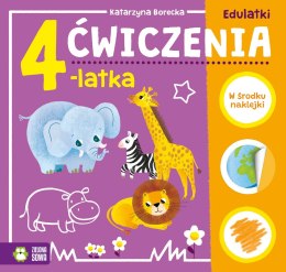 Edulatki. Ćwiczenia 4-latka