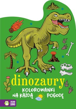 Kolorowanki na każdą pogodę. Dinozaury W.1