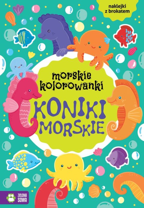 Morskie kolorowanki. Koniki morskie 9788382400649