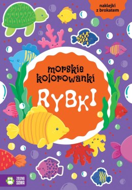 Morskie kolorowanki. Rybki 9788382400670