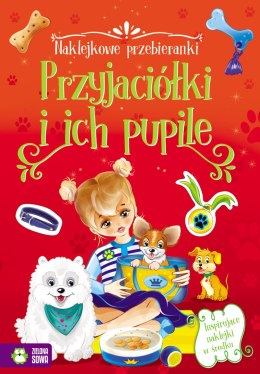 Naklejkowe przebieranki. Przyjaciółki i ich pupile w1