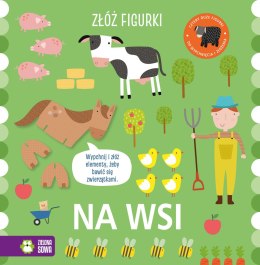 Złóż figurki. Na wsi (boardbook z elementami do złożenia)