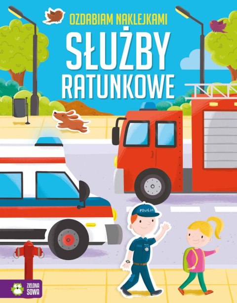 Ozdabiam naklejkami. Służby ratunkowe w1