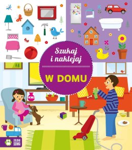 Szukaj i naklejaj. W domu W.1.