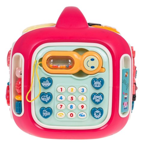 Interaktywny Box dla maluchów Pianinko keybord muzyka światła dźwięki