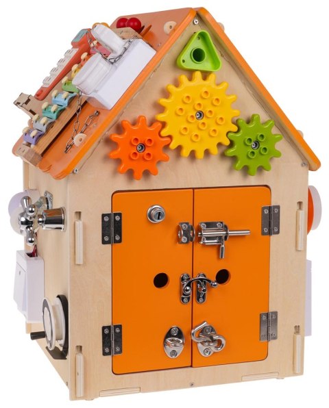 8w1 Wielofunkcyjny Interaktywny Drewniany Domekso