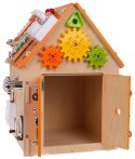 8w1 Wielofunkcyjny Interaktywny Drewniany Domekso