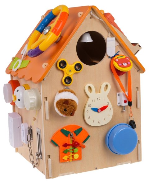 8w1 Wielofunkcyjny Interaktywny Drewniany Domekso