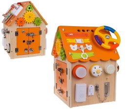 8w1 Wielofunkcyjny Interaktywny Drewniany Domekso