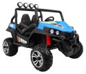 Terenowe Grand Buggy Lift dla dzieci Niebieski + Napęd 4x4 + Pilot + Bagażnik + Radio MP3 + LED