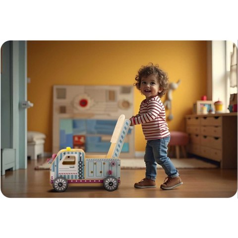 Drewniany chodzik pchacz RK-874 Ricokids Drewniany chodzik pchacz RK-874 Ricokids