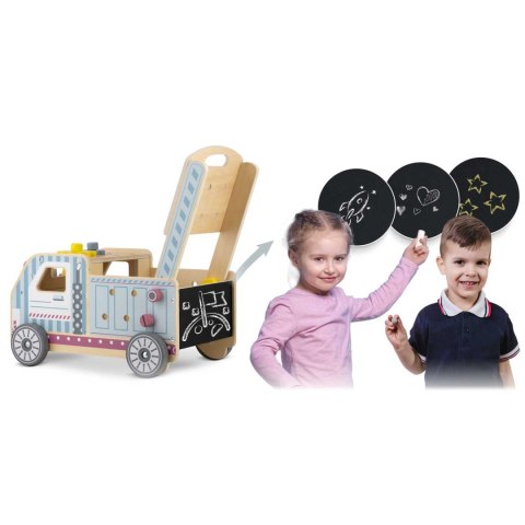 Drewniany chodzik pchacz RK-874 Ricokids Drewniany chodzik pchacz RK-874 Ricokids