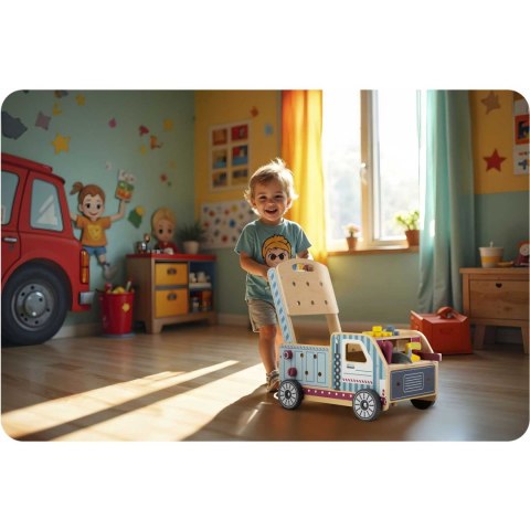 Drewniany chodzik pchacz RK-874 Ricokids Drewniany chodzik pchacz RK-874 Ricokids