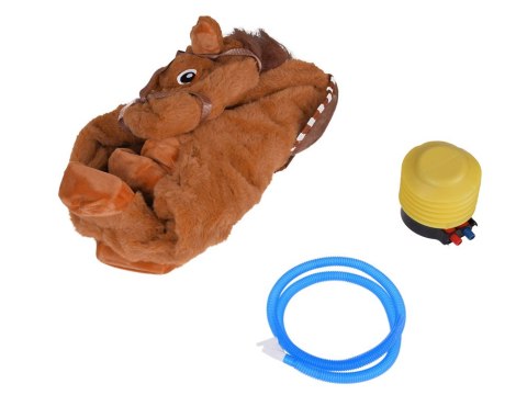 Pompowany konik skoczek pluszowy do skakania dla dziecka Pompowany konik skoczek pluszowy do skakania dla dziecka