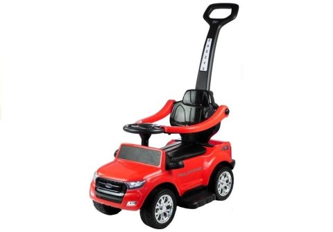 Jeździk Ford Ranger Wildtrak z Pchaczem Czerwony Jeździk Ford Ranger Wildtrak z Pchaczem Czerwony