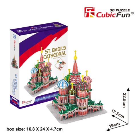 CUBIC FUN PUZZLE 3D KATEDRA ŚW. BAZYLA- C239H