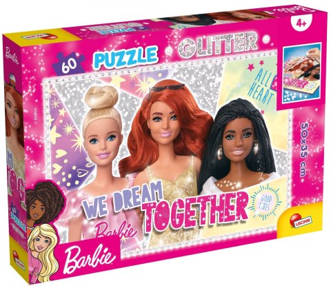 LISCIANI BARBIE GLITTER PUZZLE 60 EL. SELFIE!