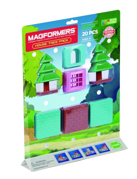 MAGFORMERS AKCESORIA DOMEK 20 EL.