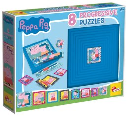 LISCIANI PUZZLE PROGRESYWNE 8 PEPPA PIG