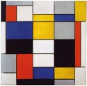 PLUS-PLUS TUBA INSPIRED - MONDRIAN - 350 ELEMENTÓW