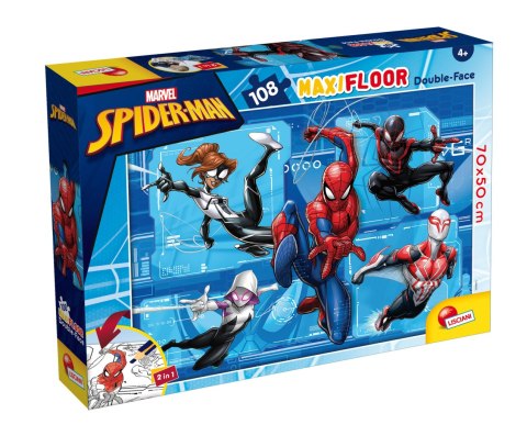 LISCIANI MARVEL PUZZLE DF MAXI FLOOR 108 SPIDERMAN