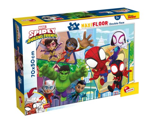 LISCIANI MARVEL PUZZLE DF MAXI FLOOR 24 SPIDEY