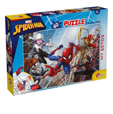 LISCIANI MARVEL PUZZLE DF PLUS 60 SPIDERMAN