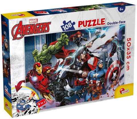 LISCIANI MARVEL PUZZLE DF PLUS 108 AVENGERS