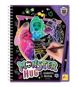 LISCIANI MONSTER HIGH SKETCHBOOK MONSTER HUG SCRATCH REVEAL