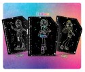 LISCIANI MONSTER HIGH SKETCHBOOK MONSTER SCRATCH REVEAL FOREVER FRIENDS