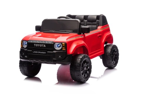 Auto na akumulator Toyota PRADO Czerwony