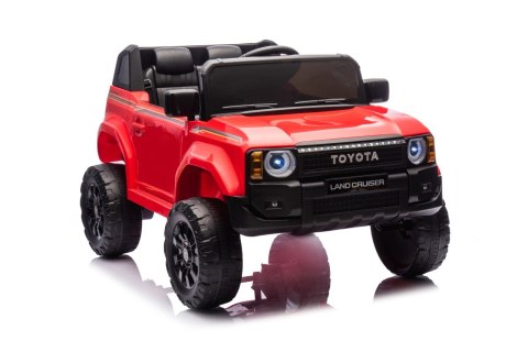 Auto na akumulator Toyota PRADO Czerwony