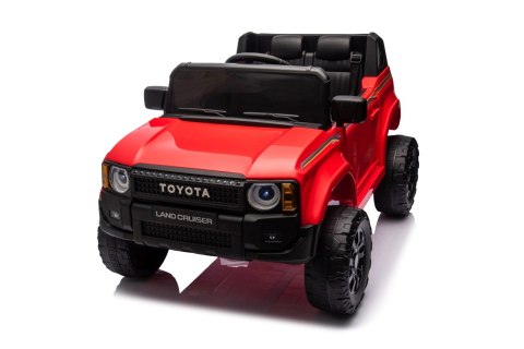 Auto na akumulator Toyota PRADO Czerwony