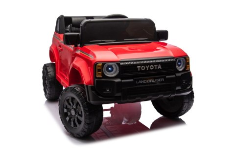 Auto na akumulator Toyota PRADO Czerwony
