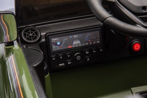Auto na akumulator Toyota PRADO Zielony