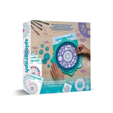 SPIROGRAPH MANDALA